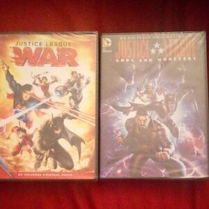 Lot, Justice League War Movie & Justice League: War & Gods and Monsters Movie.
